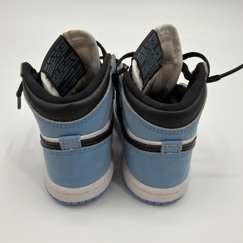 Jordan 1 High University Blue Toddler AQ2665-134 Air Jordan Retro UNC‎ 1s Sz 6C
